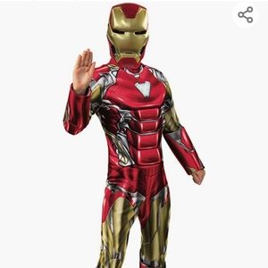 Ironman Costume with Mask and Gloves Size Large
